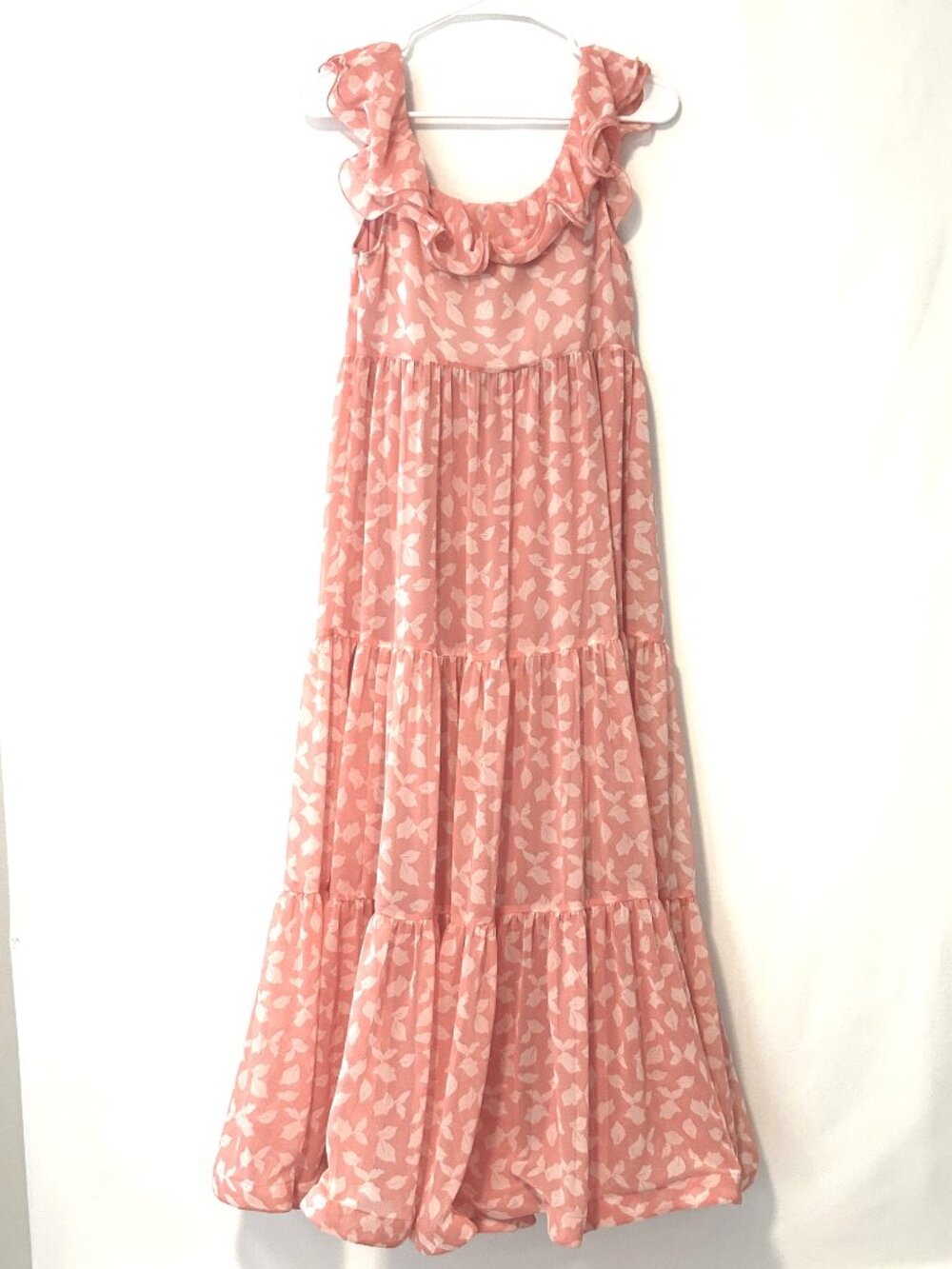 Chelsea 28 pink & white maxi dress, size small - Picture 5 of 5
